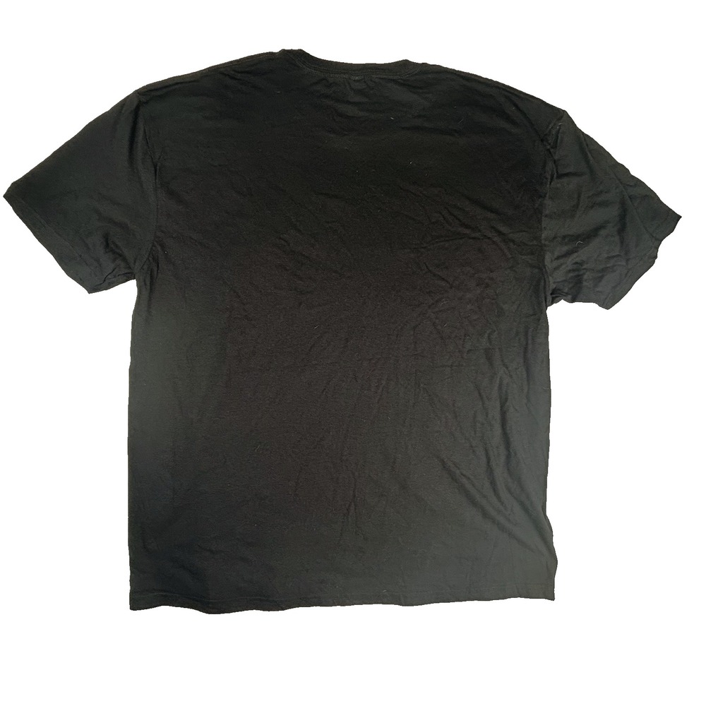 Retro Chevrolet Logo Distressed Graphic Tee Black‎ Short Sleeve T-Shirt Mens 2XL - Picture 2 of 5